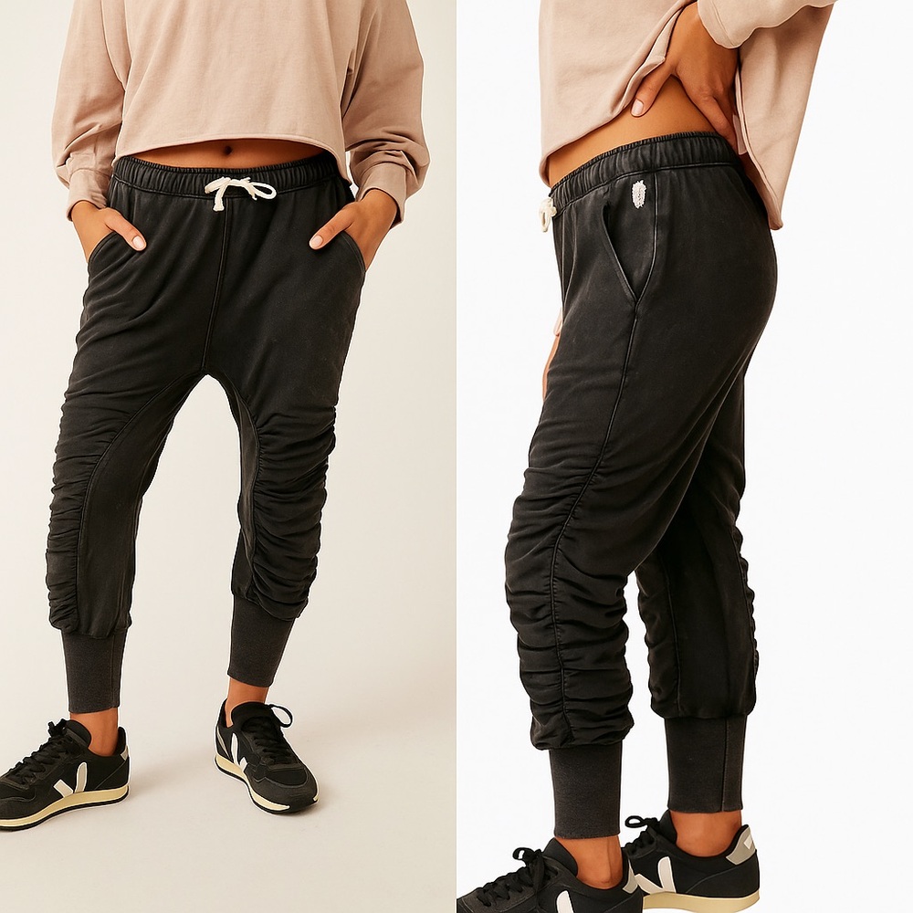 FP Movement‎ Rematch Tapered Leg Drawstring Pants Relaxed Fit Stretch Size XS